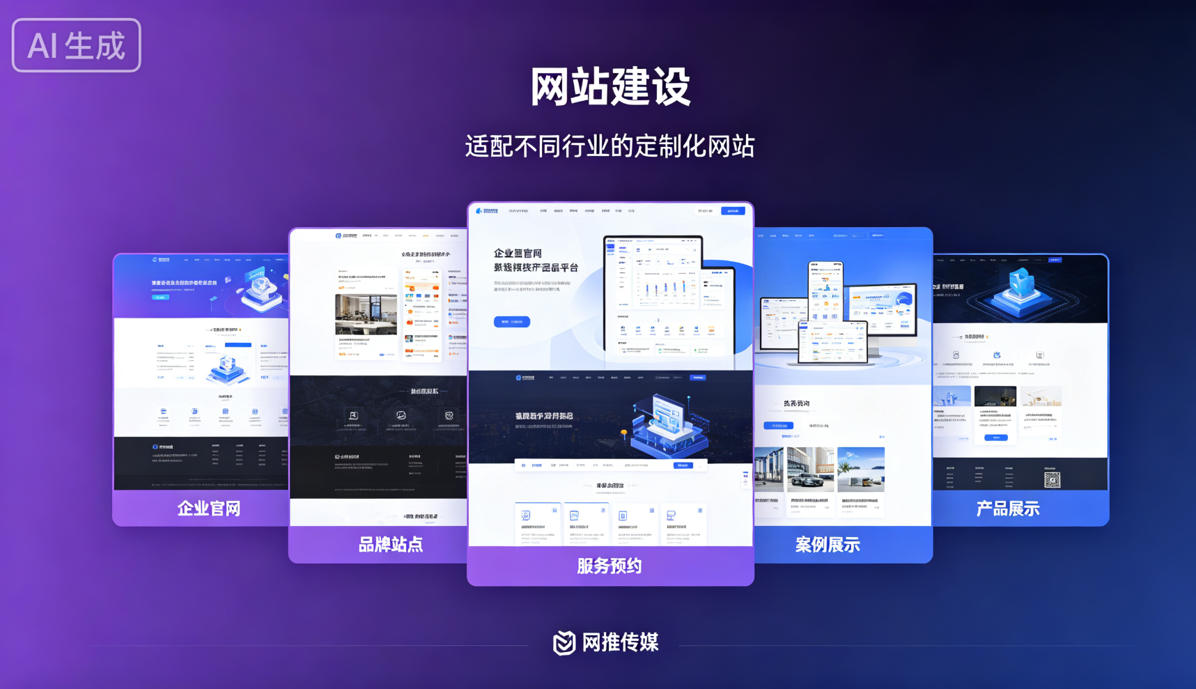 网推传媒网站建设项目展示截图